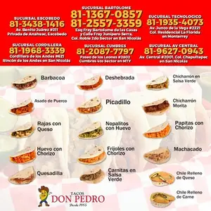 Tacos Don Pedro Central 6