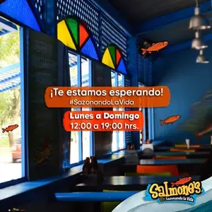 Restaurante Salmone's Morelia Suc. Río  6