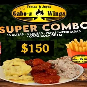 Tortas Y Jugos Gabo Wings Guadalupe 4