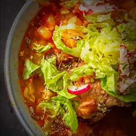 Pozole Don Manu Leona Vicario