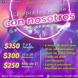 Restaurante Gravity Snack Bar CDMX 9