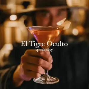 Speakeasy El Tigre Oculto Ensenada 6