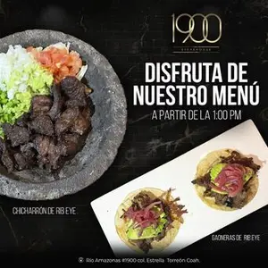 Restaurante 1900 Steakhouse Torreón 4