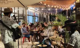 Restaurante Off The Vine Tulum