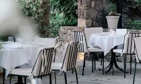 Restaurante Mia de pies a cabeza San Miguel de Allende