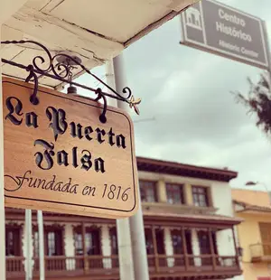 Restaurante La Puerta Falsa Zipaquirá 1