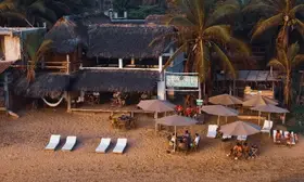 Restaurante Salmastro Playa Zipolite